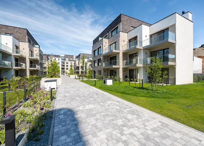 Peaceful And Cosy Newly Built With Parking Apartment Prague